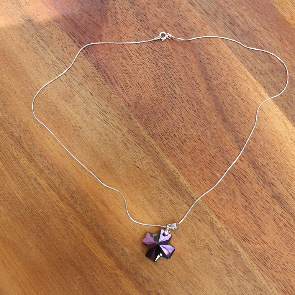 Crystal Cross Necklace